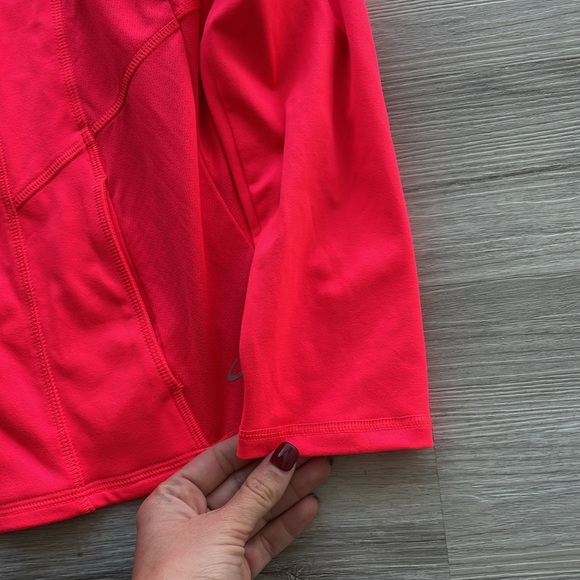 Neon pink champion zip up jacket XS - Picture 4 of 6